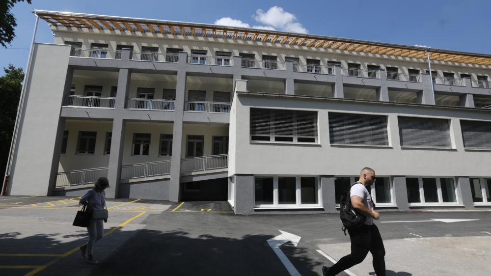 7.6.2024 slovesno odprtje prenovljene in energetsko sanirane Negovalne bolni&scaron;nice na Vrazovem trgu foto luka cjuha