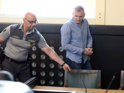 Maribor - sodi&scaron;če - izrek sodbe Sedin &Scaron;i&scaron;ić - - - Avtor: Sa&scaron;o Bizjak