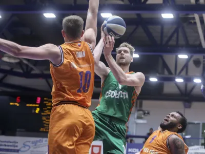 Jaka Blažič- 25.05.2022 &ndash; &scaron;port - ko&scaron;arka - 1. tekma finala državnega prvenstva v ko&scaron;arki med Helios Domžale in Cedevita Olimpija /FOTO: Jaka Gasar