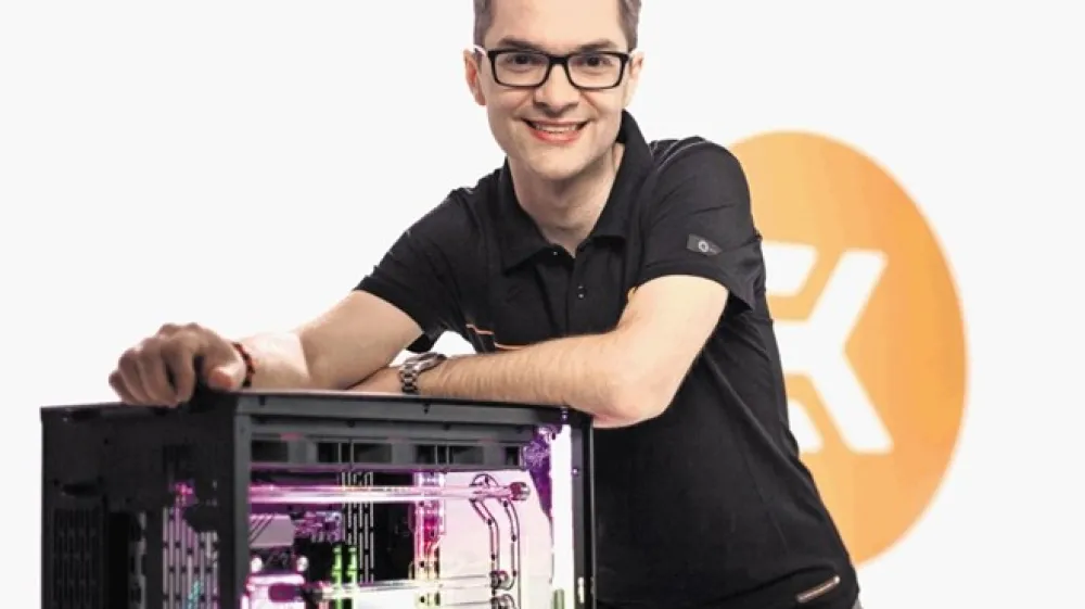 Edvard K&ouml;nig, direktor in solastnik podjetja EKWB, zlate gazele 2021