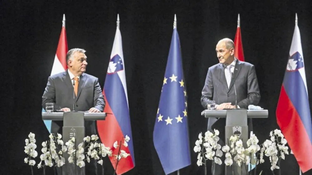 Premierja Jan&scaron;a in Orban sta v Lendavi podpisala sporazum, ki naj bi omogočil, da bo za  projekte  porabskih Slovencev v petih letih na obeh straneh meje na voljo kar 50 milijonov evrov.