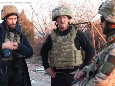 Sean Penn v Ukrajini