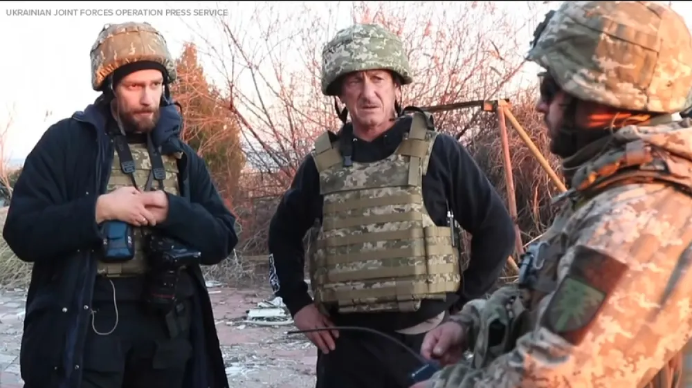 Sean Penn v Ukrajini