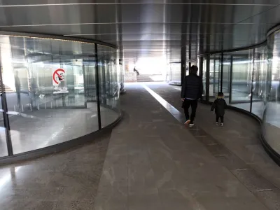 - 10.03.2022 &ndash; prenovljen Plečnikov podhod v Ljubljani &ndash; prenovljene talne, stropne in stenske povr&scaron;ine, urejeni lokali in javne sanitarije //FOTO: Tomaž Skale