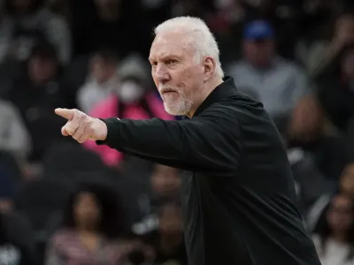 Trener San Antonio Spurs Gregg Popovich &scaron;e naprej podira rekorde.&nbsp;