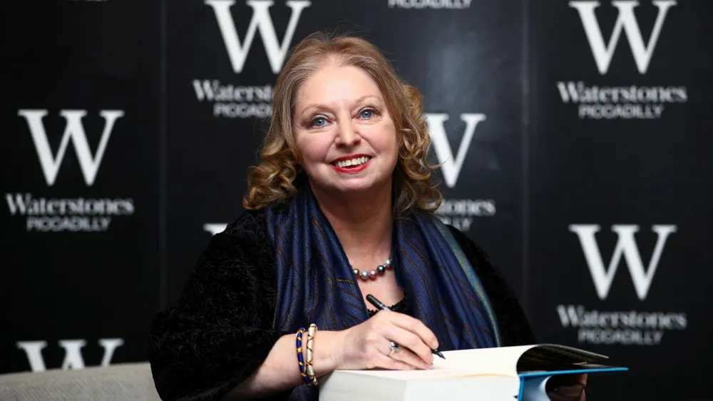 Author Hilary Mantel attends a book signing for her new novel "The Mirror and the Light" at a book store in London, Britain, March 4, 2020. REUTERS/Hannah McKay - RC28DF9ZL8OH