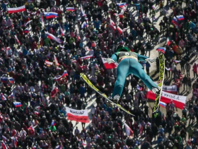 Peter Prevc- 24.03.2019 - Planica 2019 - FIS Finale svetovnega pokala v smučarskih skokih  uradni trening in kvalifikacije //FOTO: Luka Cjuha