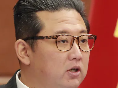 FILE - In this photo taken during Dec. 27 - Dec. 31, 2021 and provided on Jan. 1, 2022 by the North Korean government, North Korean leader Kim Jong Un attends a meeting of the Central Committee of the ruling Workers' Party in Pyongyang, North Korea. After winning a bitterly contested presidential election, South Korean conservative Yoon Suk Yeol will enter office facing a quickly growing North Korean nuclear threat - and with few easy choices ahead to deal with it. Independent journalists were not given access to cover the event depicted in this image distributed by the North Korean government. The content of this image is as provided and cannot be independently verified. (Korean Central News Agency/Korea News Service via AP, File)