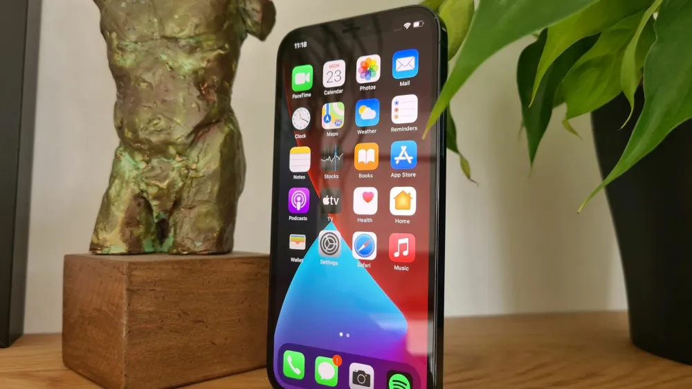 Podjetje Apple svojih iPhonov ni opremil s slovenskim menijem, po zakonu o javni rabi sloven&scaron;čine (ZJRS) pa bi jih moral. Zatika se pri in&scaron;pekciji, ki kr&scaron;iteljev ne sankcionira. F Andraž Potočnik