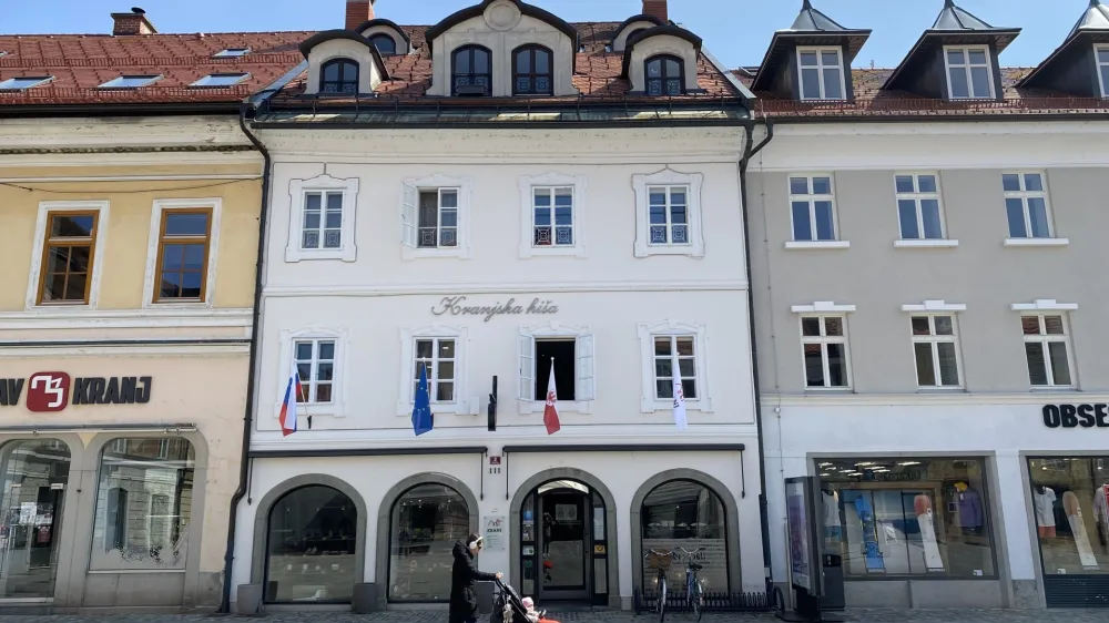 Kranj, Kranjska hi&scaron;a, staro mestno jedro Kranja