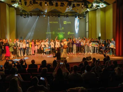 V finalu tekmovanja v Novi Gorici se je pomerilo 35 ekip. F Primorski tehnolo&scaron;ki park