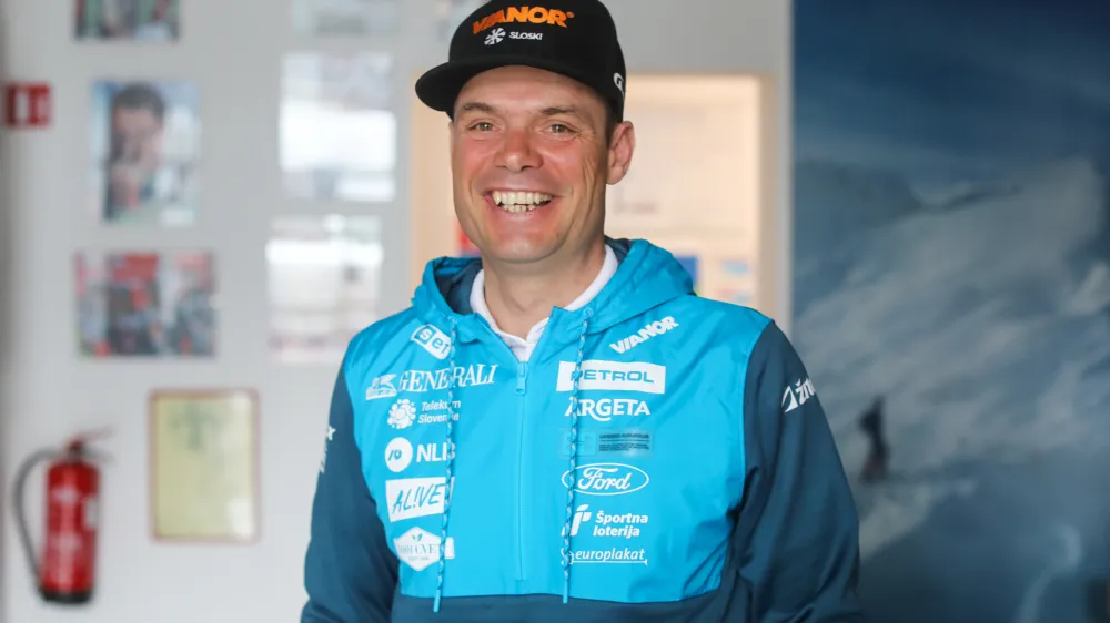 - 08.04.2022 &ndash; Miha Verdnik, vodja panoge za alpsko smučanje pri SZS - Smučarska zveza Slovenije  //FOTO: Bojan Velikonja