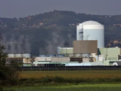 - Nuklearna elektrarna Kr&scaron;ko (NEK) - Jedrska elektrarna Kr&scaron;ko (JEK) <br><br><br><br>//FOTO: Toma Skale