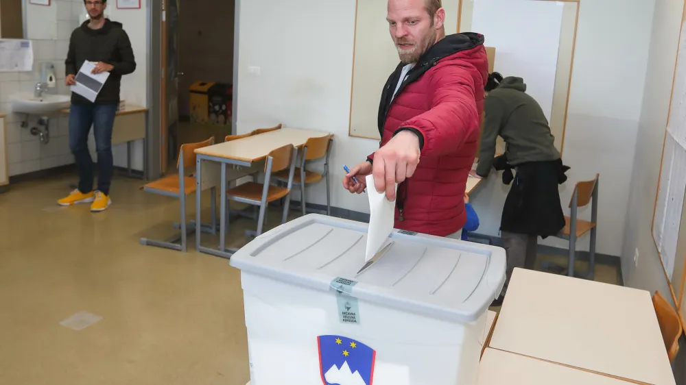 Koper, 24.04.2022<br>Volitve parlamentarne 2022