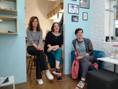 Ur&scaron;ka in Olga Ko&scaron;ica, Dalija Sega,<br>Slovenski teden nakita F Vesna Levičnik