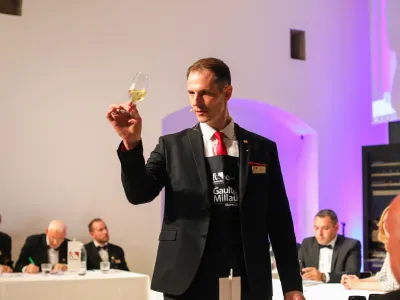 Valentin Bufolin, najbolj&scaron;i sommelier Slovenije 2022 <br><br><br>- 17.05.2022 - Sommelier Slovenije - tekmovanje za najbolj&scaron;ega sommelierja Slovenije za leto 2022<br> <br>//FOTO: Bojan Velikonja