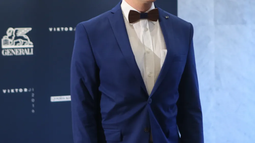 tajerski slavček Damjan Murko - 22.04.2017 - Medijske nagrade VIKTORJI 2016 - podelitev prestinih nagrad za medijske doseke in doseke v popularni kulturi    //FOTO: Luka Cjuha.