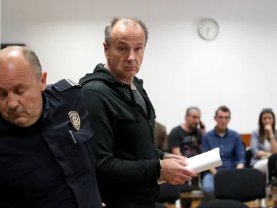 07.06.2022., Zagreb - Na Opcinskom kaznenom sudu objavljena je presuda Haraldu Kopitzu optuzenom za ubojstvo svoje troje djece. Kopitz je proglasen krivim, a izrecena mu je zatvorska kazna u trajanju pedeset godina. Photo: Goran Stanzl/PIXSELL