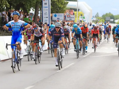 Roga&scaron;ka Slatina - Kraj - &Scaron;port - Kolesarstvo - cestno - Dirka po Sloveniji - 2. Etapa - Ptuj - Roga&scaron;ka Slatina - ciljni sprint v Roga&scaron;ki Slatini - zmagovalec Dylan Groenewegen - - Avtor: Andrej Petelin&scaron;ek