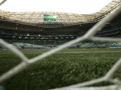 Soccer Football - Brasileiro Championship - Palmeiras v Atletico Goainiense - Allianz Parque, Sao Paulo, Brazil - June 16, 2022 General view inside the stadium before the match REUTERS/Carla Carniel