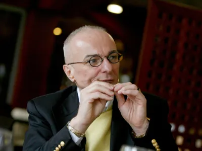 Borut &Scaron;uklje &ndash; nekdanji veleposlanik v Beogradu in dober poznavalec razmer na ozemlju nekdanje Jugoslavije. Foto: Bojan Velikonja&nbsp;