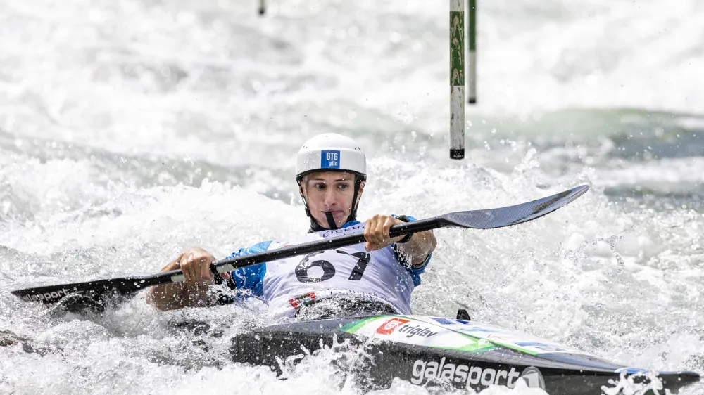 Martin Srabotnik- 16.08.2020  Tacen - kajak / kanu - ECA evropski pokal v slalomu na divjih vodah - tekmi članskega slovenskega pokala HSE v slalomu in prvi izbirni tekmi za sestavo reprezentance - //FOTO: Matja Rut