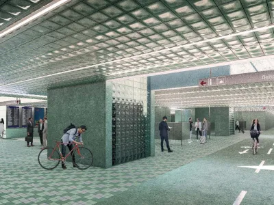 Kolesarska steza v raz&scaron;irjenem podhodu pod železni&scaron;ko postajo je na slikah videti zelo dobro, a obstaja bojazen, da bo izvedena polovičarsko brez dobre navezave na Vilharjevo cesto.