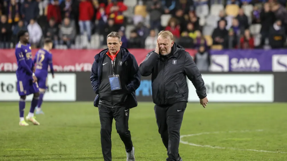 trener Olimpije Robert Prosinečki- 09.04.2022 &ndash; nogomet - Maribor: Olimpija, Prva liga Telemacha, 30. krog: //FOTO: Jaka Gasar