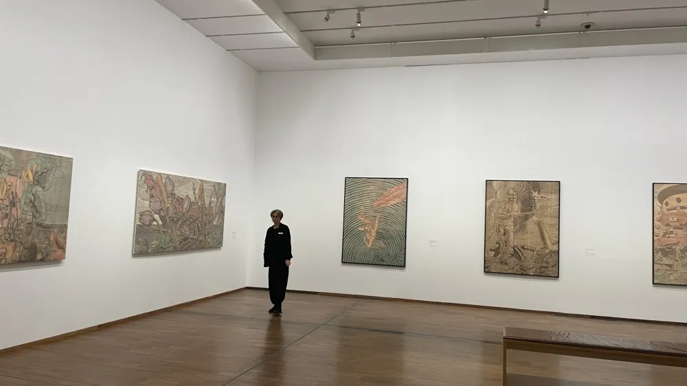 Hans Weigand, razstava v Albertini