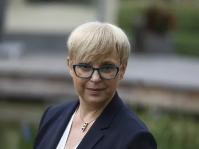 Nata&scaron;a Pirc Musar, kandidatka za predsednico republike<br><br>23.06.2022 - Predsedni&scaron;ke volitve 2022 - novinarska konferenca pravnice Nata&scaron;e Pirc Musar, na kateri bo sporočila svojo odločitev glede kandidature na predsedni&scaron;kih volitvah<br><br>FOTO: Luka Cjuha