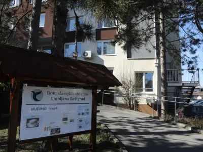 - 02.03.2022 - Dom starejih občanov Beigrad - Komanova 1//FOTO: Luka Cjuha.