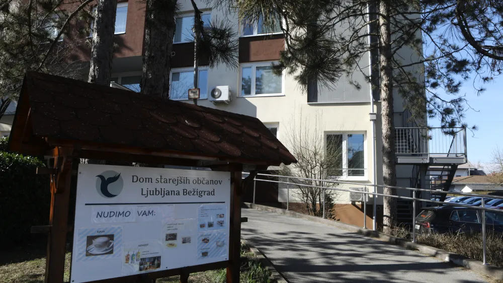 - 02.03.2022 - Dom starejih občanov Beigrad - Komanova 1//FOTO: Luka Cjuha.