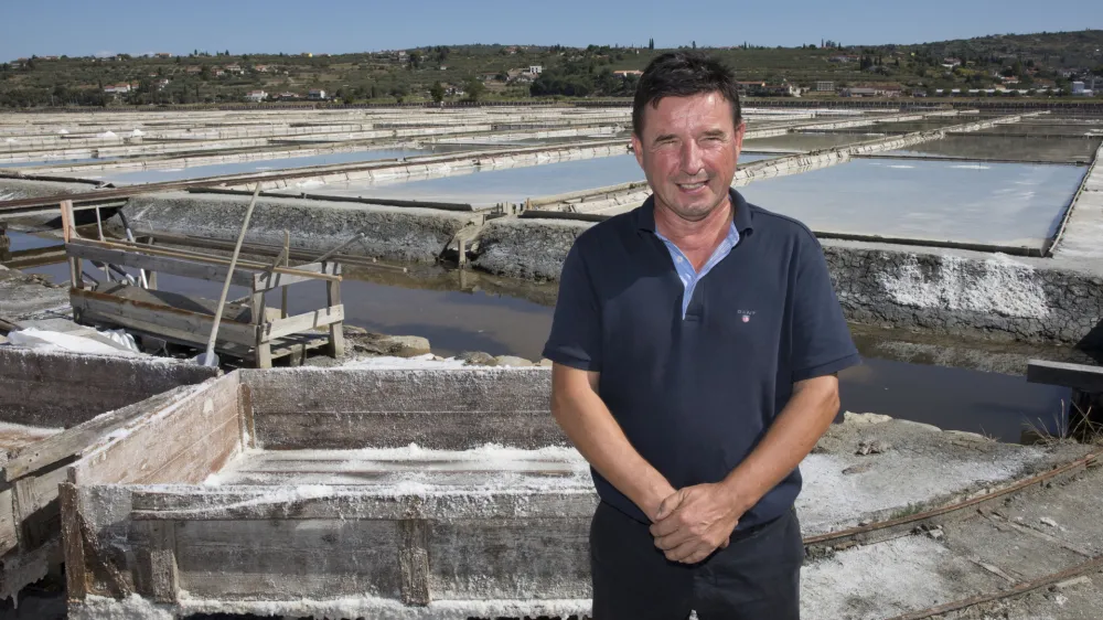 Klavdij Godnič, direktor družbe Soline F Jaka Jera&scaron;a