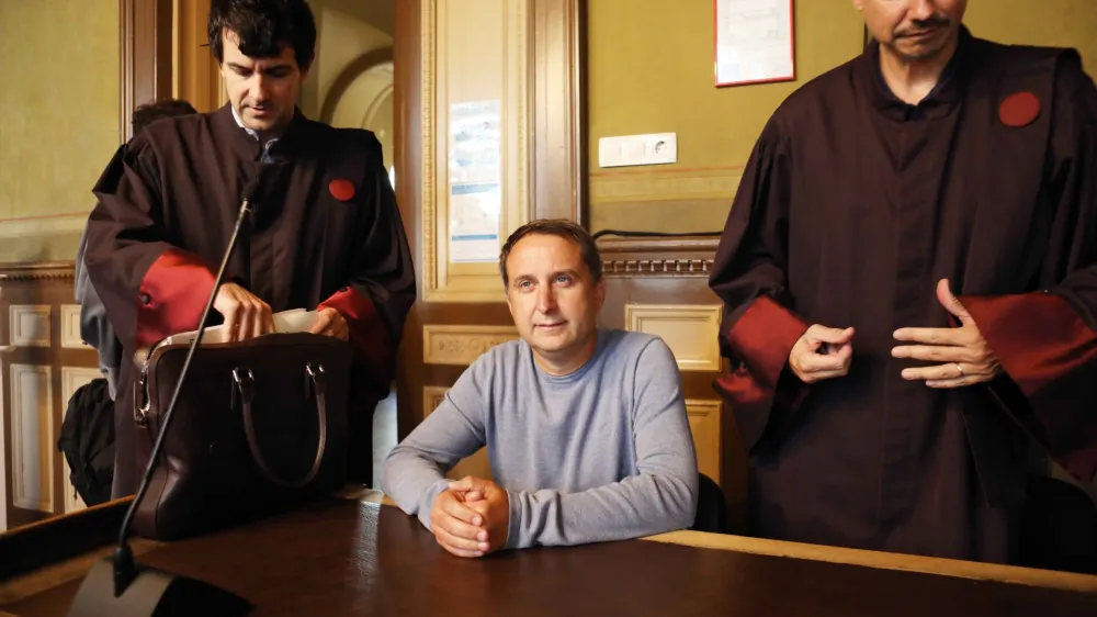 Igor Velov- 02.09.2022 &ndash; sojenje &ndash; predobravnavni narok za nekdanjega direktorja agencije za varnost prometa (AVP) Igorja Velova, ki mu specializirano državno tožilstvo očita jemanje podkupnine. //FOTO: Tomaž Skale