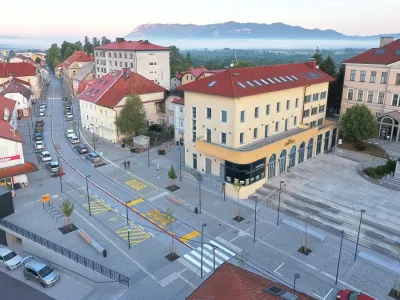 Postojna, obnova Trža&scaron;ke ceste