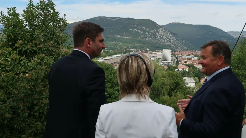 Nova Gorica in Gorica, ki bosta leta 2025 gostili Evropsko prestolnico kulture, se nadejata, da bi za ureditev infrastrukture na osrednjem prizori&scaron;ču Trgu Evrope
dobili evropski denar.