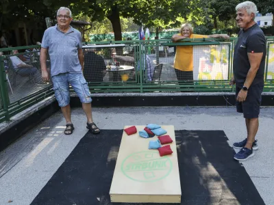 - 06.09.2022 - Četrtna skupnost Moste - Balinarsko &scaron;portno dru&scaron;tvo Fužine -  //FOTO: Luka Cjuha