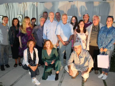 Organizatorji natečaja, pokrovitelji, žirija in nagrajenci F Gregor Gre&scaron;ak