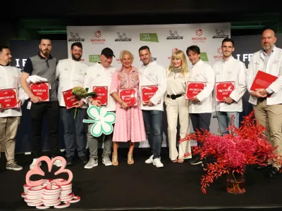 <br><br>- 08.09.2022 &ndash; Michelinove zvezdice Slovenije &ndash; tretji izbor restavracij, ki so se prebile v slavni Michelinov kulinarični vodnik za Slovenijo - Michelin Guide Slovenija 2022 v organizaciji Slovenske turistične organizacije;<br><br>//FOTO: Tomaž Skale<br>