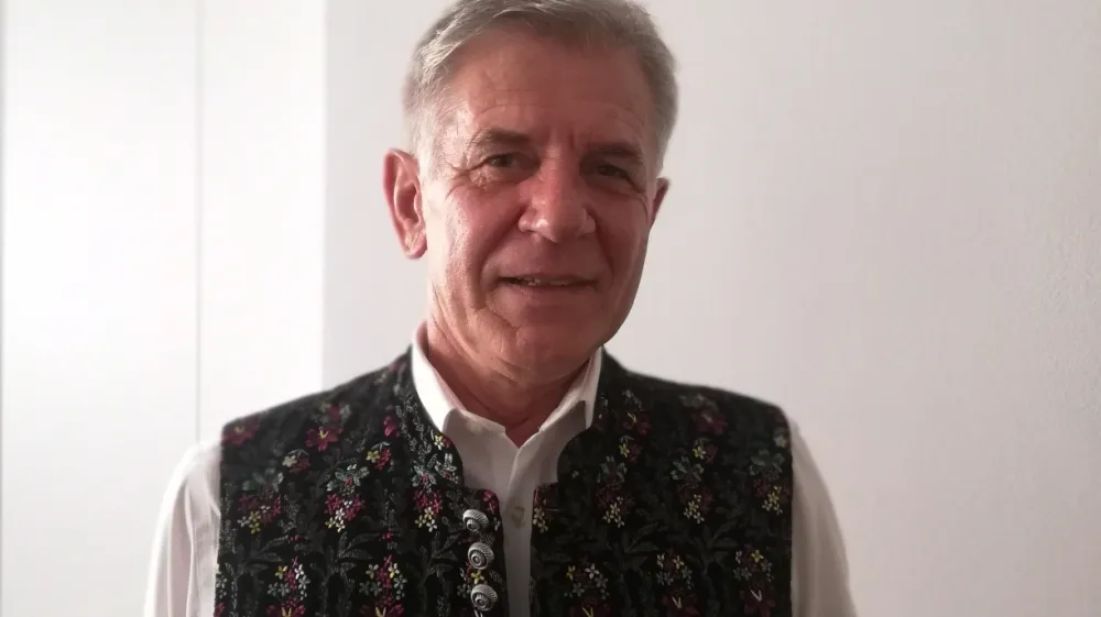 Tone Ftičar, vodja programa Narodne no&scaron;e v Kamniku