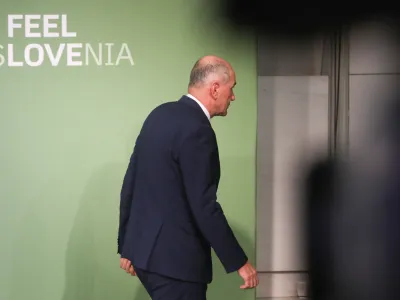 Predsednik vlade in predsednik stranke SDS Janez Jan&scaron;a. - 24.04.2022 &ndash; Parlamentarne volitve 2022 - Volitve devetega sklica Državnega zbora Republike Slovenije - druge redne državnozborske volitve po letu 2008 //FOTO: Bojan Velikonja