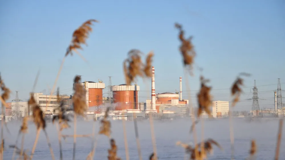 A general view shows the Pivdennoukrainsk Nuclear Power Plant in Yuzhnoukrainsk, Mykolaiv region, Ukraine, December 13, 2016. Press service of the National Nuclear Energy Generating Company Energoatom/Handout via REUTERS  ATTENTION EDITORS - THIS IMAGE HAS BEEN SUPPLIED BY A THIRD PARTY. MANDATORY CREDIT. NO RESALE. NO ARCHIVE.