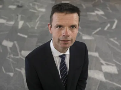 dr. Marko Bo&scaron;njak, sodnik na Evropskem sodi&scaron;ču za človekove pravice v Strasbourgu od leta 2016 - 12.04.2022 - pogovor Sodni&scaron;ka etika &ndash; izku&scaron;nja sodnika na Evropskem sodi&scaron;ču za človekove pravice z gostom  sodnikom dr. Markom Bo&scaron;njakom. //FOTO: Jaka Gasar