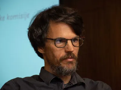 Slovenija, Ljubljana 07.03.2019, 7. marec 2019, portret, Hisa EU, festival Literature sveta Fabula, Bostjan VidemsekFoto: Alen Milavec /BOBO