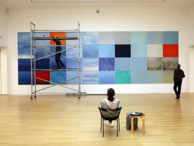 - 28.09.2022 - Moderna galerija - razstava Momental&ndash;mente: žive slike,//FOTO: Tomaž Skale