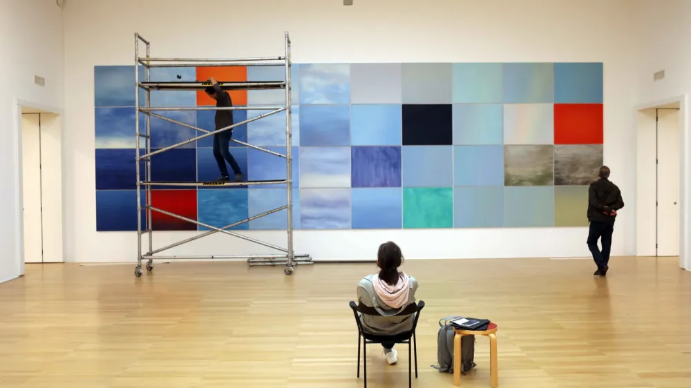 - 28.09.2022 - Moderna galerija - razstava Momental&ndash;mente: žive slike,//FOTO: Tomaž Skale