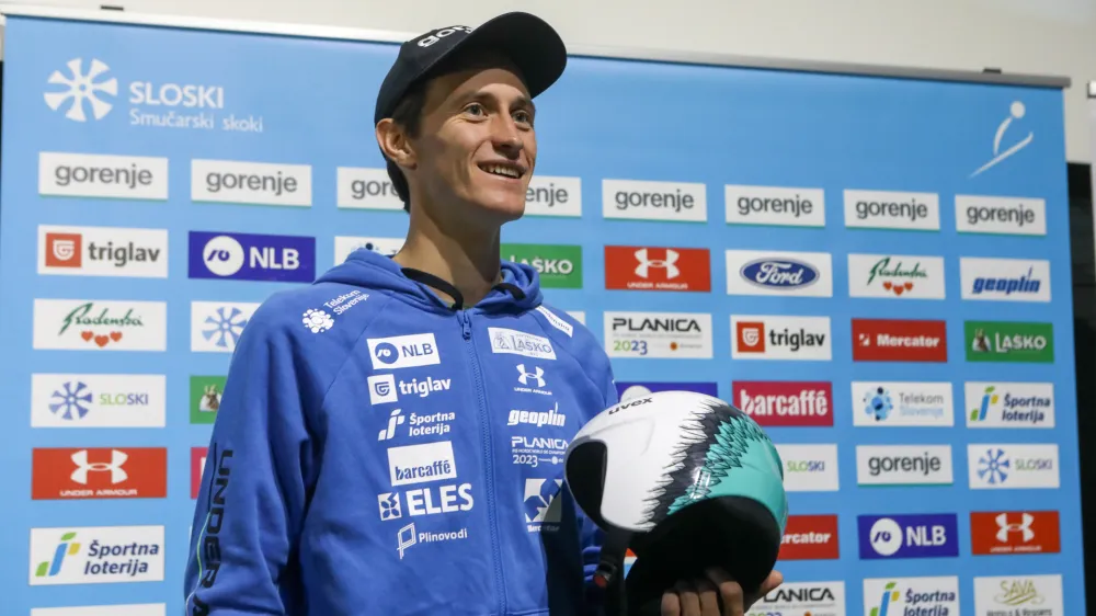 Peter Prevc- 28.09.2022 - mo&scaron;ka in ženska reprezentanca v smučarskih skokih &ndash; predstavitev obeh ekip za sezono 2022/23 &ndash; smučarji skakalci  //FOTO: Luka Cjuha