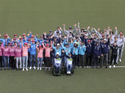 - 04.10.2022 &ndash; Smučarska zveza Slovenije (SZS) - uradna predstavitev smučarskih reprezentanc pred zimsko sezono 2022/23. //FOTO: Jaka Gasar