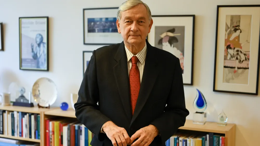 - 07.10.2022 &ndash; prof. dr. Danilo T&uuml;rk, pravnik, diplomat in politik - zaslužni profesor na Pravni fakulteti Univerze v Ljubljani, nekdanji predsednik Slovenije (2007 &ndash; 2012), predsednik mednarodne nevladne organizacije Madridski klub do leta 2022, član Svetovalnega odbora ZN na visoki ravni o učinkovitem multilateralizmu,//FOTO: Nik Erik NeubauerOPOMBA: NEDELJSKI DNEVNIK - INTERVJU 2022