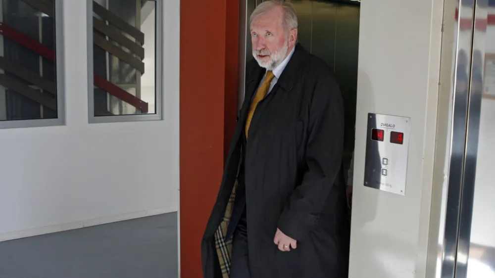 Dimitrij Rupel- Zbor za republiko,- okrogla miza z naslovom Varčevalni ukrepi in rebalans proračuna v luči bolj&scaron;e konkurenčnosti države, //FOTO: Bojan Velikonja